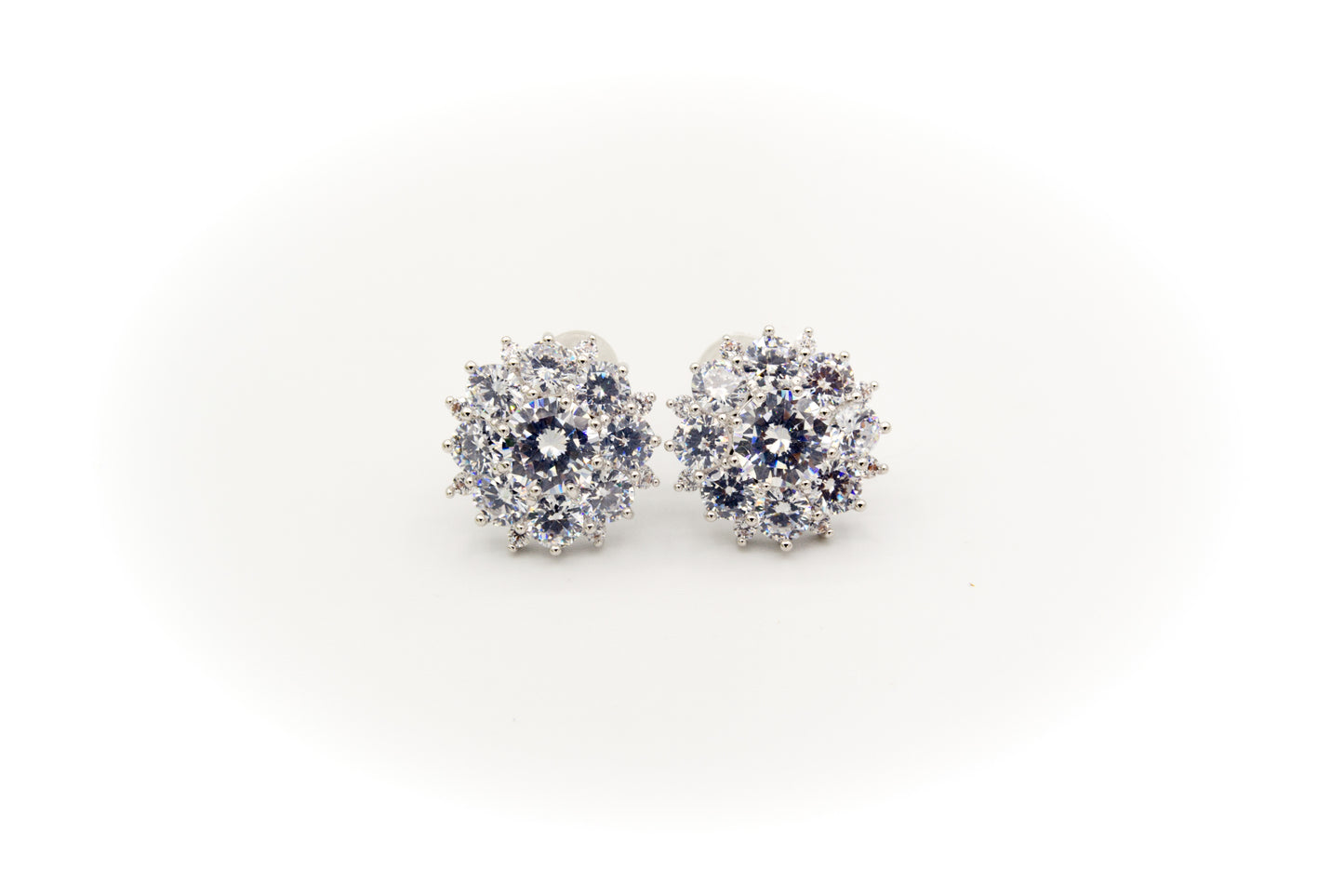 Diamond Solitaire Style Tops in Cubic Zircons - T2