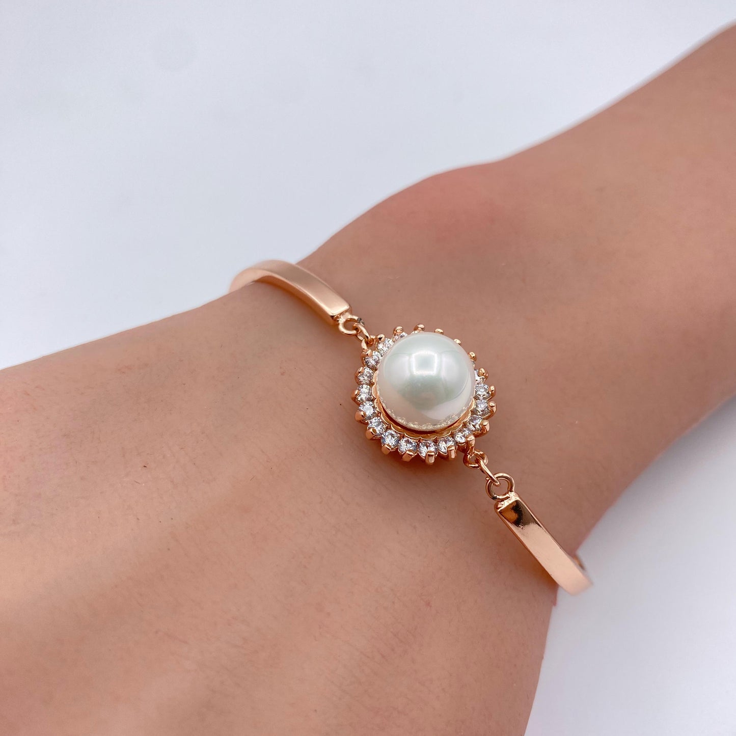 Pearl Rosegold Bracelet -BT19