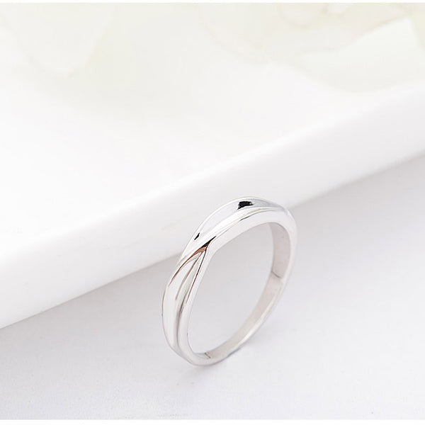 Sterling Silver Love Knot Ring-R5