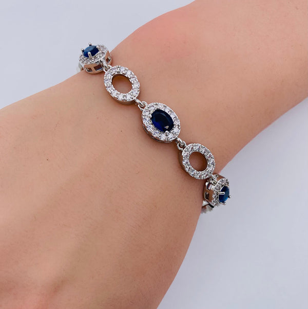 Royal Sapphire Elegance Bracelet -BT29