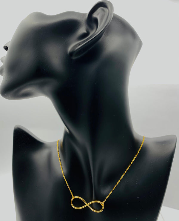 Timeless Infinity Gold Necklace - N5